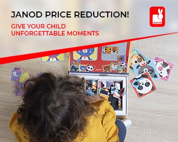 Time to play with Janod! Give your child unforgettable moments
