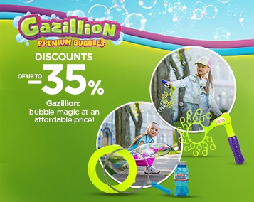 Gazillion: bubble magic at an affordable price!